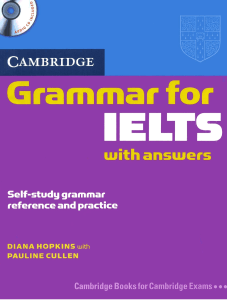 Cambridge Grammar for IELTS - Book