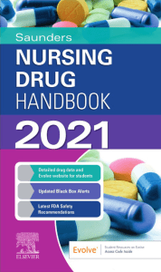 SAUNDERS-NURSING-DRUG-HANDBOOK-2021