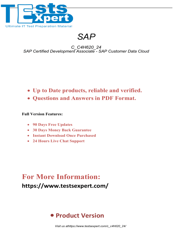 C-C4H620-24 Valid Test Tips