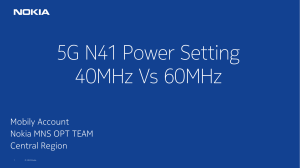 5G N41 Power Setting