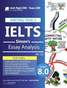 Writing Task 2 IELTS - Simons Essay Analysis
