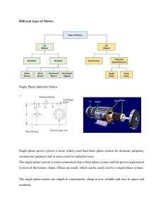 Single-Phase Induction Motors: Principles & Starting Methods