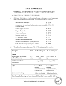 Technical Specification for lot 1 signed