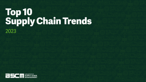 top 10 supply chain trends report 2023