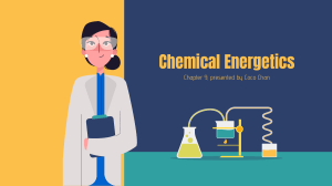 IGCSE Chemistry Chemical Energetics