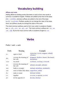 Vocabulary-building
