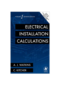 Electrical installation calculation