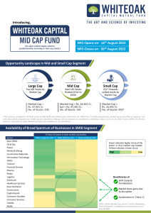 WhiteOak Capital Mid Cap Fund NFO - Brochure (2 Pager)