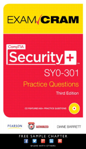 Exam Cram CompTIA Security+ SYO-301 Practice Questions-Domain-3-Threats-Vuln
