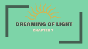 Dreaming of light Chapter 7