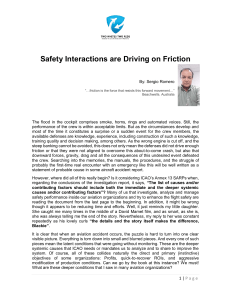 Safety interactions are driving friction. January 2023