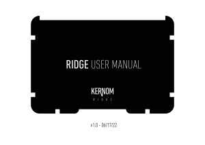KERNOM Ridge-USER-MANUEL-V1.1