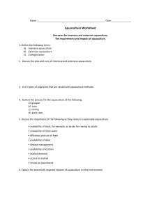 Aquaculture Worksheet (1)