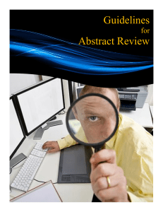 Texas Water Abstract Review Guide