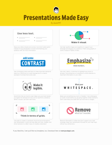 presentations made easy