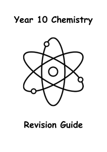 Year 10 D & T Chemistry revision guide.186924746