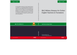 BILC Military Glossary