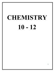 CHEMISTRY 10 TO 12 NOTES(4)-1