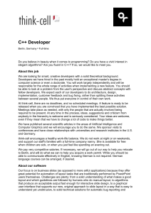 think-cell C   developer