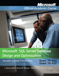 SQL Server Database Design & Optimization Textbook