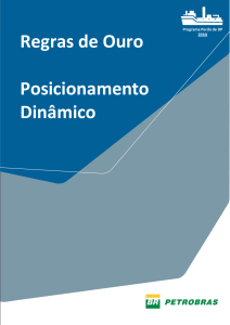 Regras de Ouro para Posicionamento Dinâmico-Petrobras