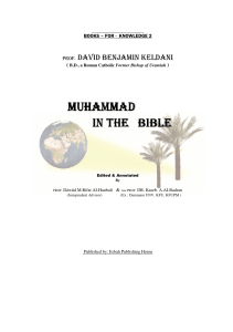 Muhammad In The Bible