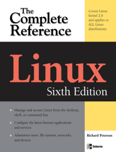 Linux The Complete Reference