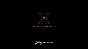 Godrej South Estate - detailed brochure