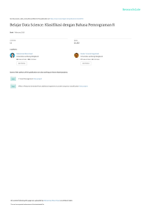 Belajar Data Science ISBN