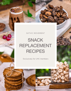 Satvic Movement Snack Replacement Recipes