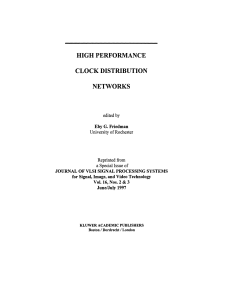 Eby G. Friedman (auth.), Eby G. Friedman (eds.) - High Performance Clock Distribution Networks-Springer US (1997)