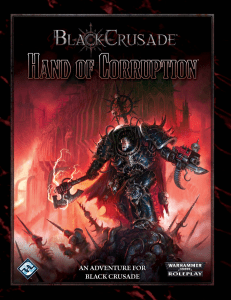 Black Crusade Hand of Corruption