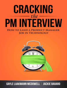 Cracking the PM Interview: How to Land a Product Manager Job