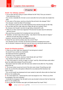Great expectations 1-12 answers aspire
