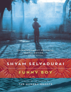 Funny Boy, Shyam Selvadurai