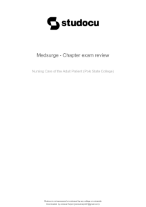 medsurge-chapter-exam-review test banl 2023