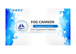 Hengyang Cannon Fog Sprayers