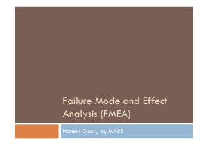 Analisis Mode dan Efek Kegagalan (FMEA)