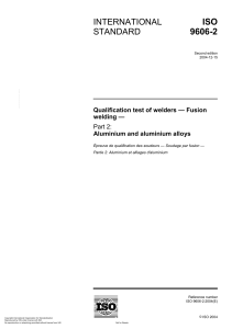 ISO 9606-2: Welder Qualification for Aluminum Welding