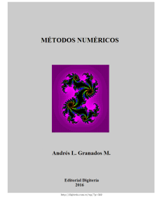 Metodos Numericos - A. Granados