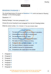 TUẦN 2 THÁNG 12 CAM 10 TEST 02 - ĐỌC VIẾT