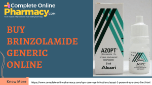 Buy Brinzolamide Generic Online