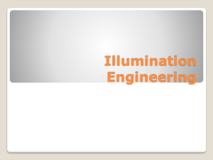 Illumination Engineering: Human Eye, Light Effects, Hazards