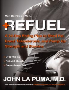 Refuel: Men's Health & Nutrition Plan Excerpt