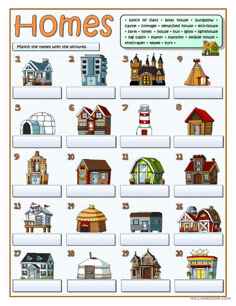 TYPES OF HOMES