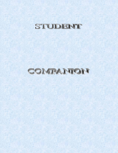 Student Companion 