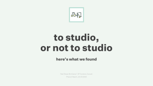 Studio Pitch for Content Developers