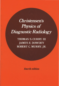 Christensen’s Physics of Diagnostic Radiology (VetBooks.ir)