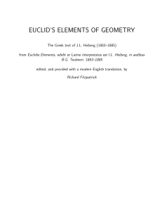 Euclid - Elements