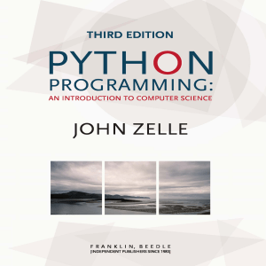 Python Programming An Introduction to Computer Science (John M. Zelle) (z-lib.org)